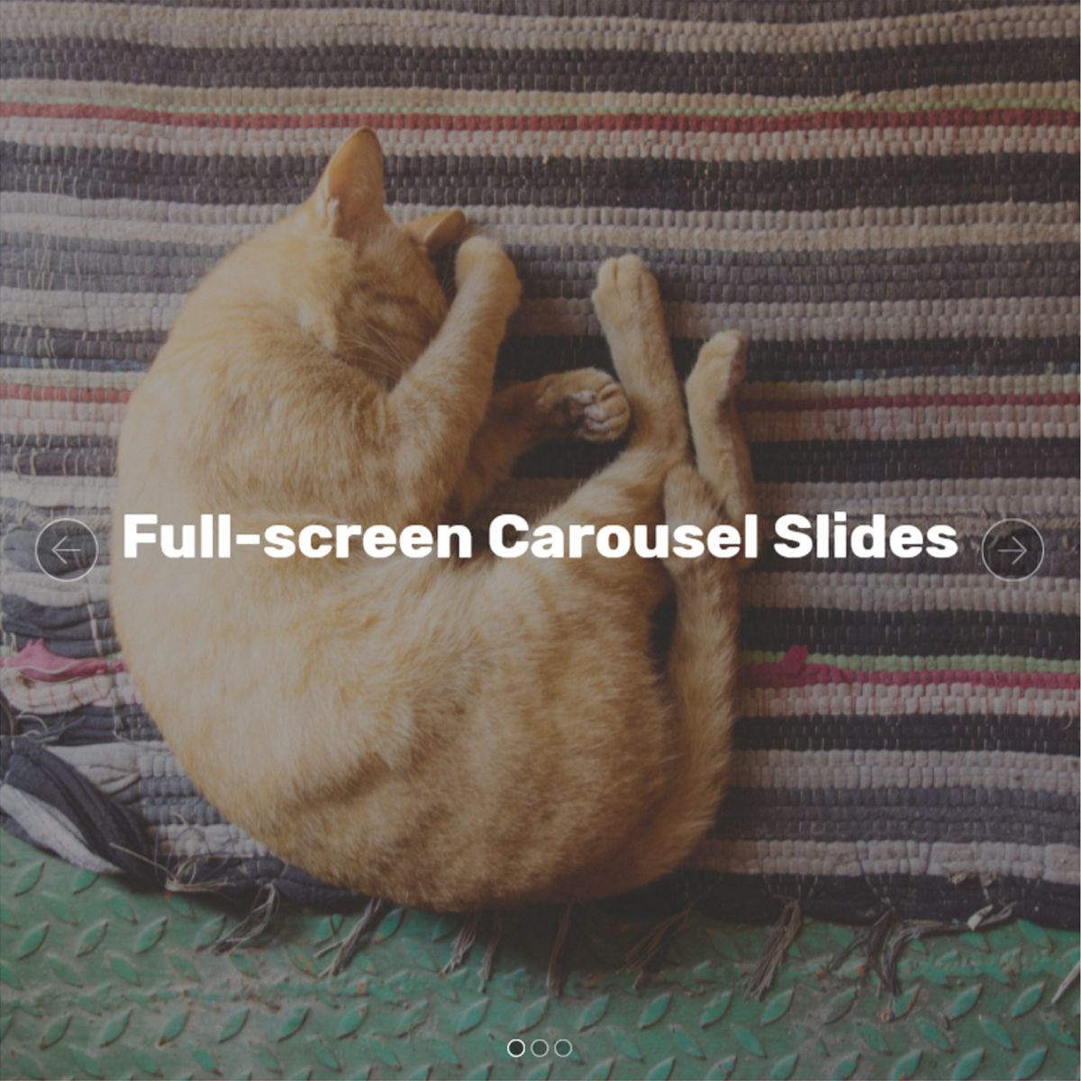 JavaScript Bootstrap Picture Carousel