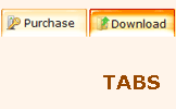 Tabs Style 2  - Web Buttons