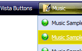 Vista Style 11 - Toolbar Buttons