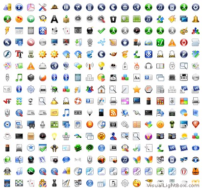 Crystal Apps Icons