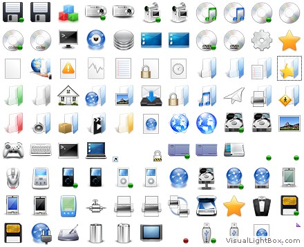 Crystal Devices Icons