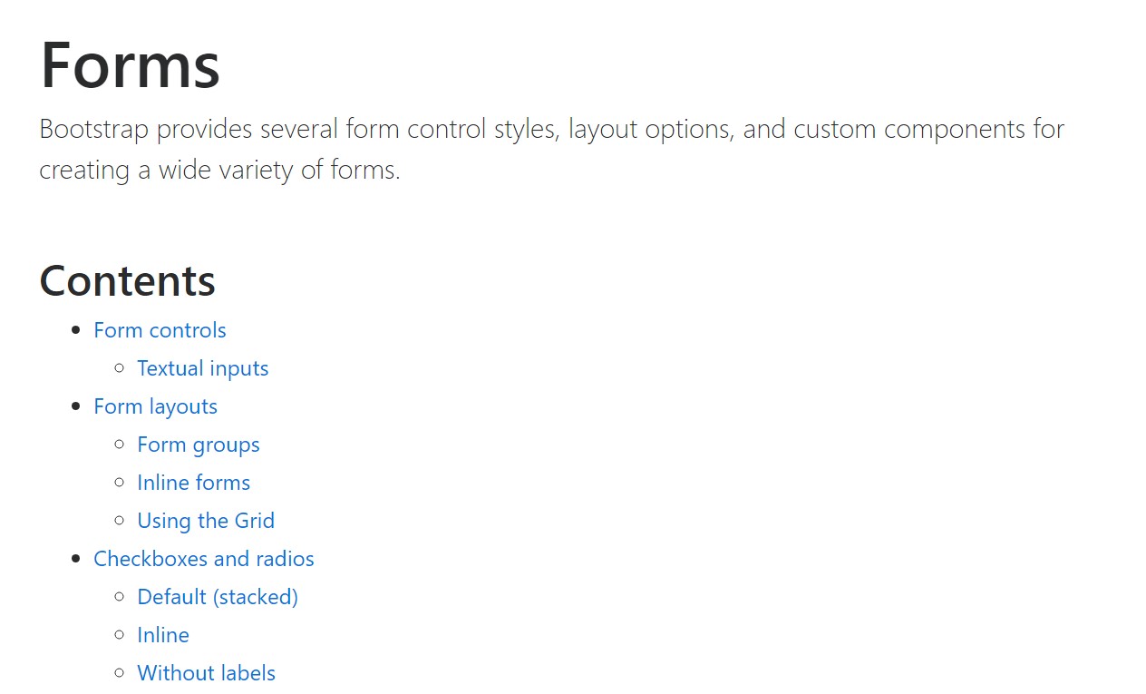  Handling of the label  within in Bootstrap Forms: official  documents