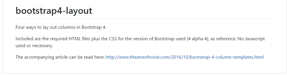  Format  models  around Bootstrap 4