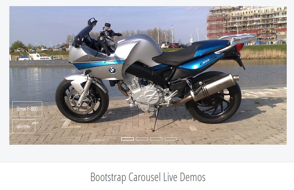  Carousel Slider In Bootstrap 