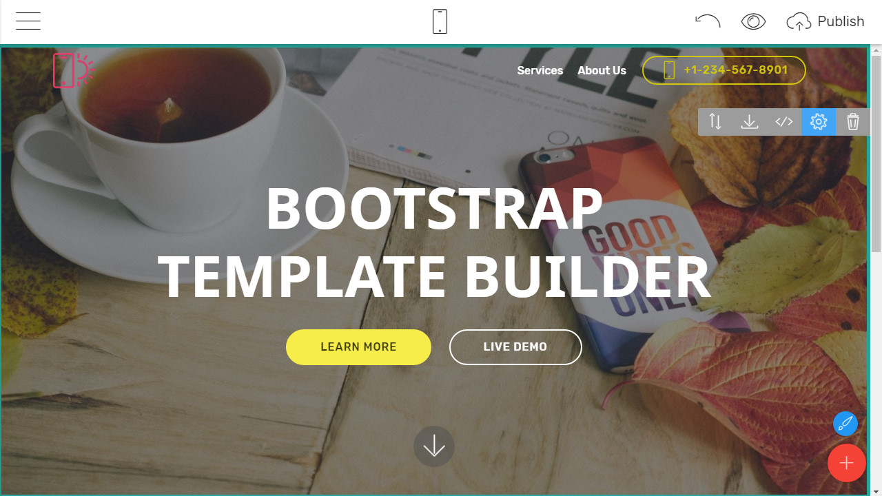 Bootstrap Page Maker