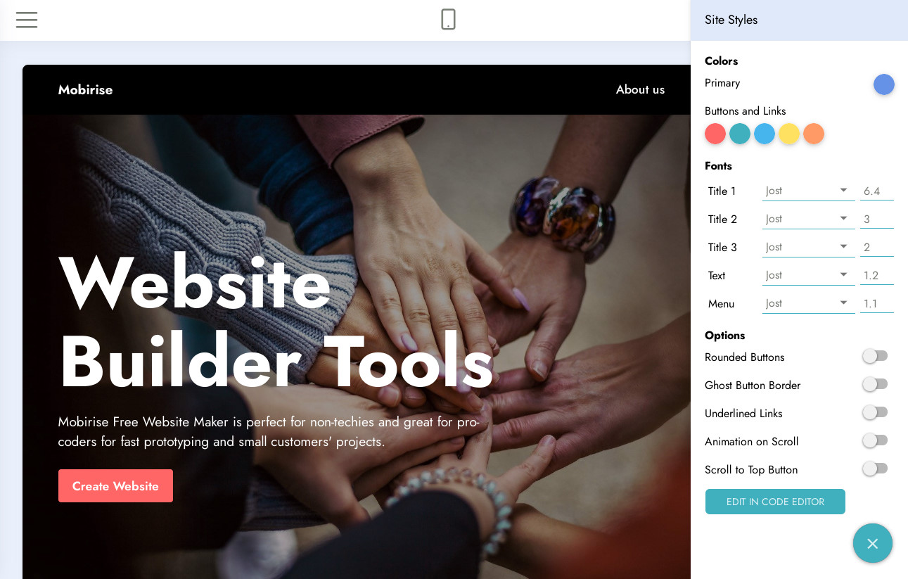 Mobirise Web Builder