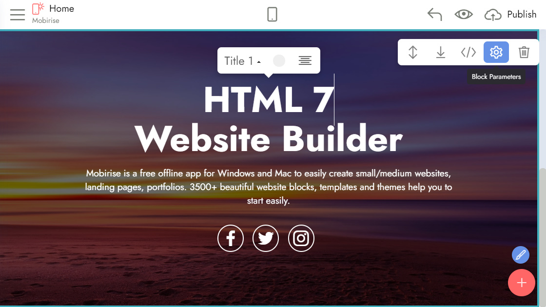 
free offline website builder