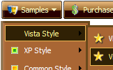 Vista Style 17 - Html Button Style